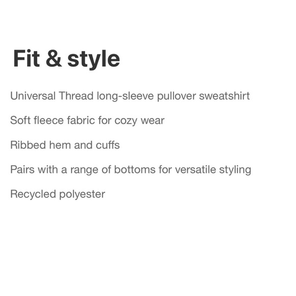 Universal Thread Sweatshirt - Picture 8 of 8